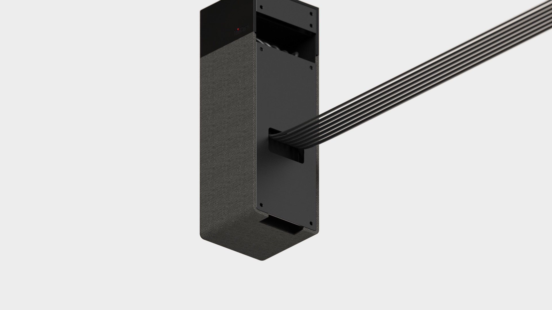 Logo on colored background